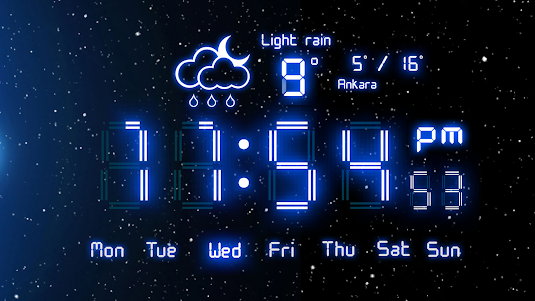 Digital Alarm Clock 4.4.5.GMS screenshot 1