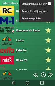 Lithuanian radio stations 2.1.0 screenshot 4