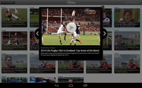 Universal Sports Network 1.0.1 screenshot 5