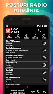 Radio Online România: Live FM 1.3.1 screenshot 11