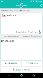German Turkish Translator 1 screenshot 1