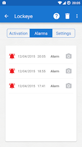 Lockeye : Wrong password alarm 1.7.3 screenshot 2