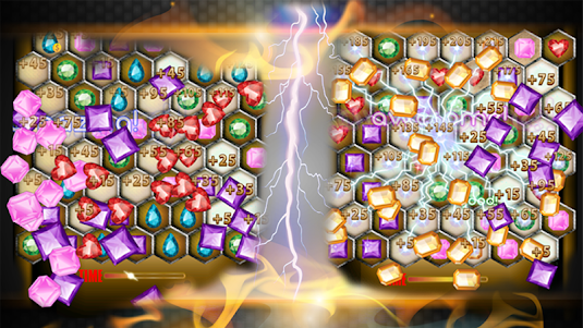 Jewels Blitz Gold Hexagon  screenshot 12