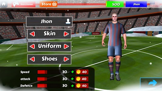 Pro Soccer 2017 Game 1.1 screenshot 4
