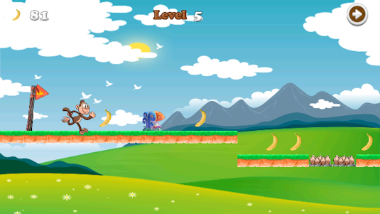 Jungle Monkey Run Adventures 1.0 screenshot 4