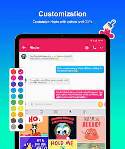 Mint Messenger - Chat And Sms 1.2 screenshot 14