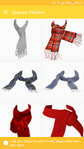 Scarves Stickers  screenshot 1