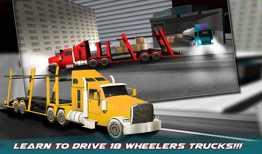18 Wheeler Big Rig Semi Driver 1.0.1 screenshot 17