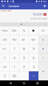 Calculator 1.0.6 screenshot 1