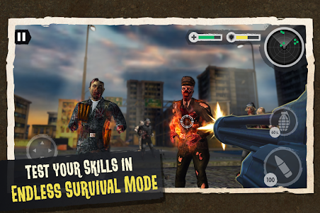 Zombie Combat: Trigger Call FPS Modern Shooter  screenshot 5