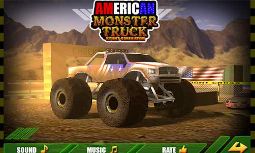American Monster Truck Stunt 1.0 screenshot 1
