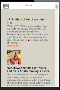 Knicks Basketball Fan App 1.01 screenshot 3