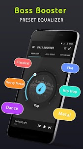 Music Equalizer & Bass Booster 1.5.9 screenshot 1