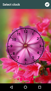 Aroma Flower Clock LWP 4.4 screenshot 2