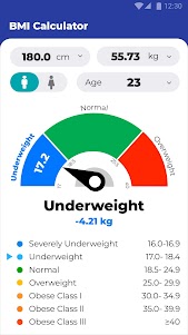 BMI Calculator - Ideal Weight 1.0.10 screenshot 3