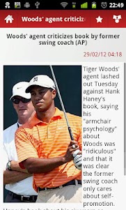 Golf News  screenshot 2
