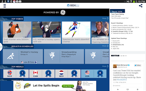NBC Olympics Highlights 1.0.5 screenshot 7