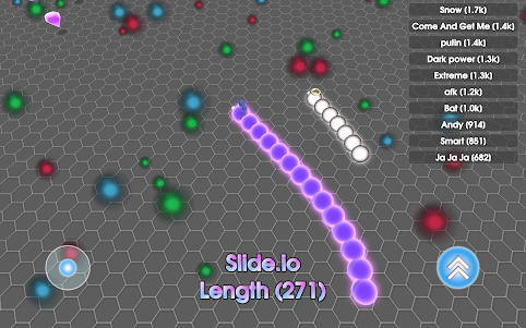 Slide.io slither snakes 1.1.2 screenshot 1