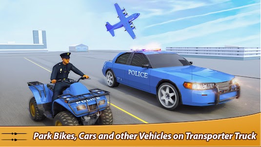Police Vehicle Truck Transport  screenshot 1