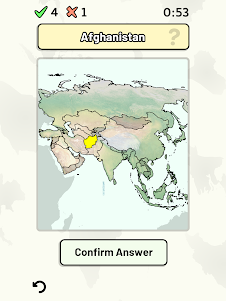 Countries of Asia Quiz 2.3 screenshot 8