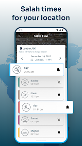 Qibla Compass with Salah Time 1.9.0 screenshot 20