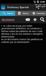 Spanish dictionary  screenshot 5