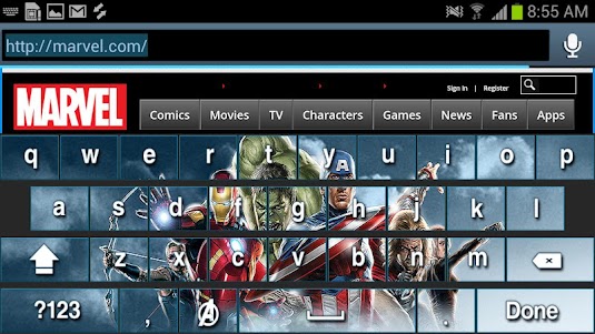 Avengers Keyboard Skins  screenshot 4