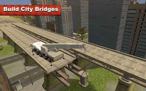 Bridge Construction Crane Sim 1.39 screenshot 8