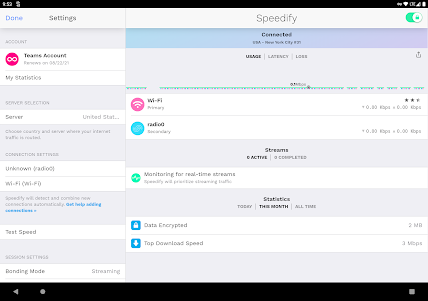 Speedify - Live Streaming VPN 13.3.1.11932 screenshot 8