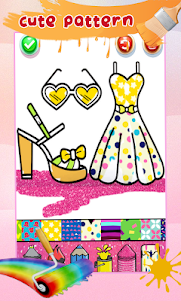 Glitter Stylish Handbags Coloring Book For Girls  screenshot 12