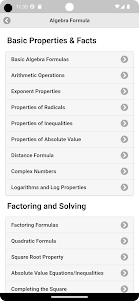 All Math Formulas 2.1 screenshot 4