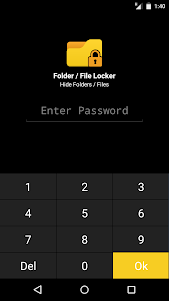 FileSafe - Hide File / Folder 1.4 screenshot 1