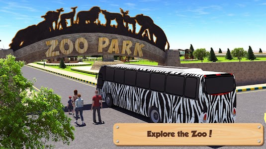 School Bus: Zoo Driving  screenshot 9
