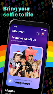Wombo: Make your selfies sing 3.1.1 screenshot 1