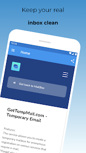 GetTempMail - Temporary Email 1.0.2 screenshot 3
