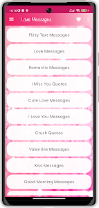 Romantic Love Messages 2.2.4 screenshot 1