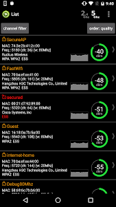 Wifi Analyzer 6.01 screenshot 6