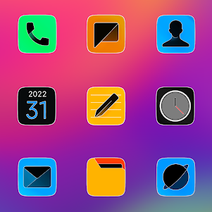 MIUl Fluo - Icon Pack 2.5.2 screenshot 2