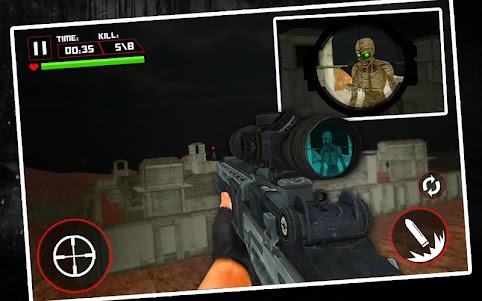 Dead Zombie Zone Sniper War 1.0.2 screenshot 8