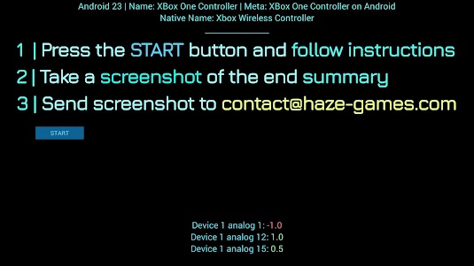 Gamepad Tester 1.10 screenshot 7