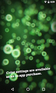 Neon Microcosm Live Wallpaper 9.0 screenshot 4