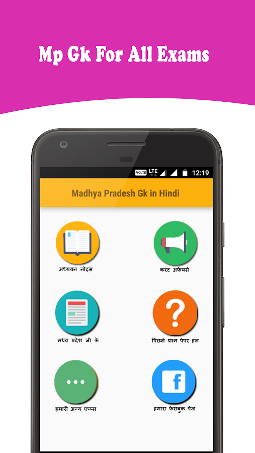 Madhya Pradesh Gk In Hindi 1 30 Apk Download Android Education Apps