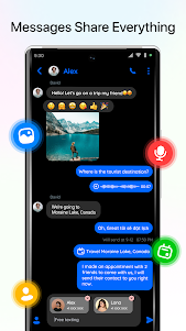 Messenger SMS: Text App 54 screenshot 16