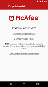 McAfee Endpoint Assistant 2.2.152 screenshot 3