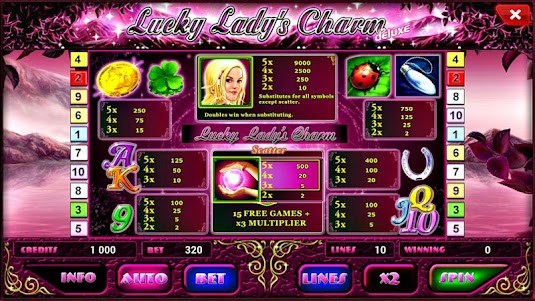 Lucky Lady Charm Deluxe slot 1.2.2 screenshot 14