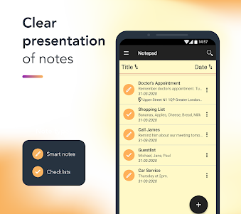 Notepad – Notes and To Do List 2.1.17509 screenshot 1