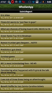 WhoDatApp - New Orleans Saints 1.3.5 screenshot 4
