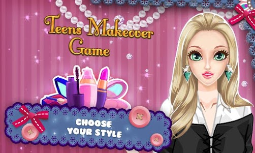 Teens Makeover: Fashion Game 2.0 screenshot 1
