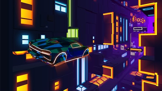 Neon Flytron: Cyberpunk Racer 1.9.3 screenshot 8