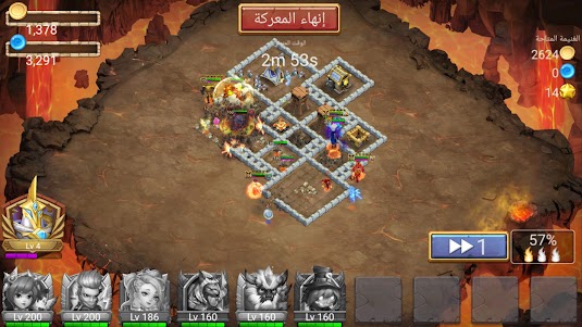 Castle Clash: حاكم العالم 3.4.31 screenshot 1